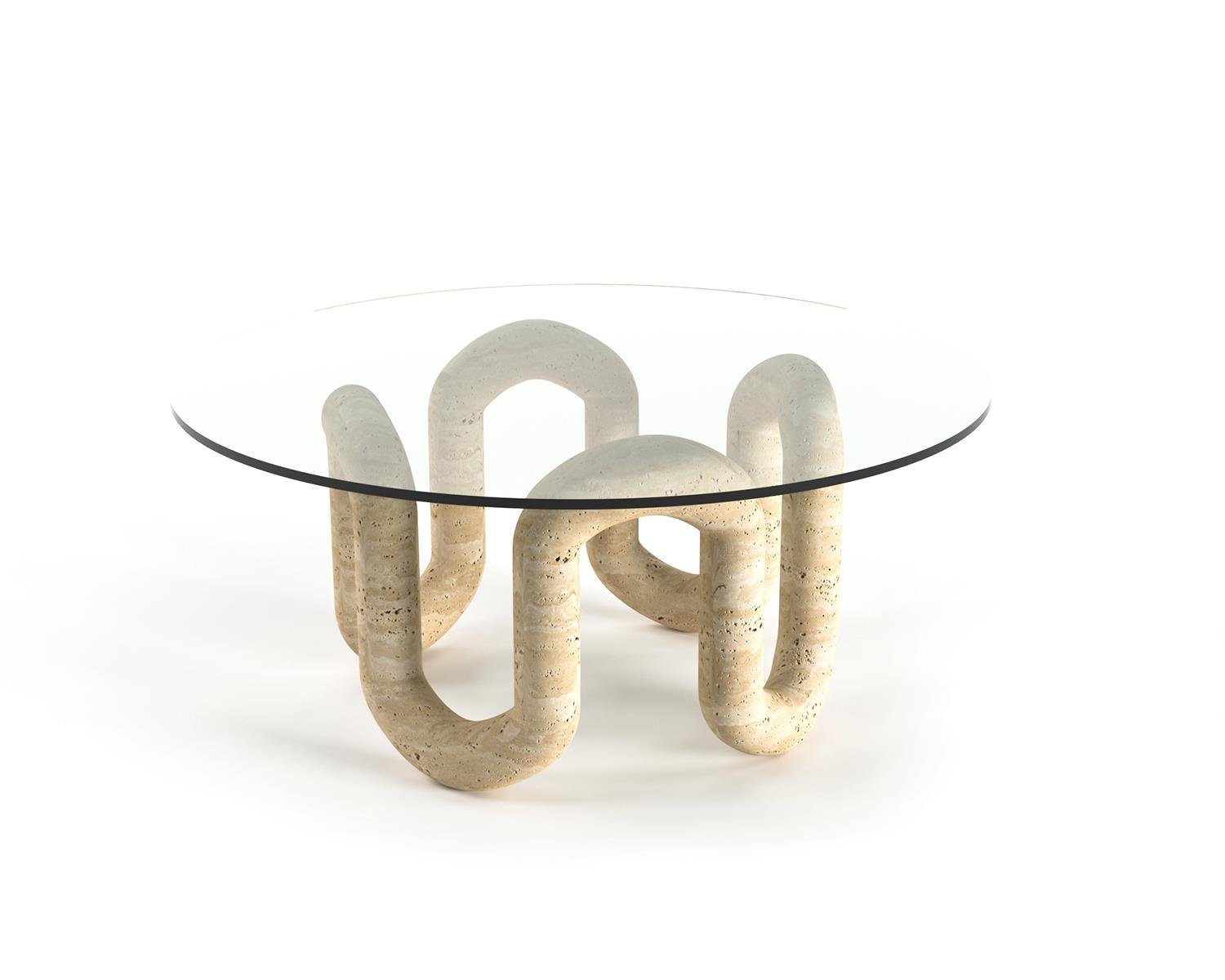 Travertine Coffee Table